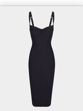 Dolce x Skims Black Corset dress NWT - Small